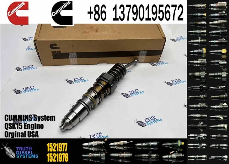 CUMMINS מפעל QSK15 מזרקי דלק 1511696 1764365 579263 579261 1499257 1521978 570016 1521977 1846349 עבור Cummins Scania Truck R420 DC12.14 מזרק חדש מקורי